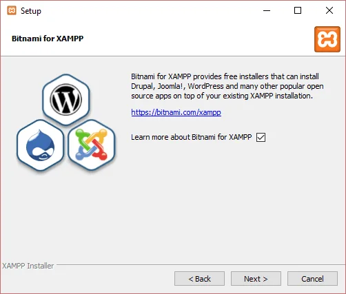 Bitmani لـ XAMPP